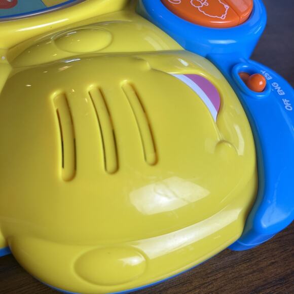 Happkid Preschool Spinning Learning School Bus English/Spanish Animal Sound Lit - Picture 8 of 10